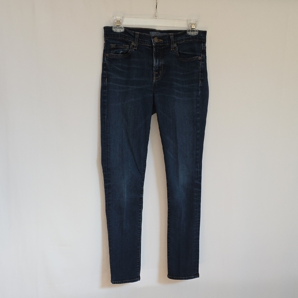 J Brand Skinny Leg Cotton Blue Jeans. Size 28